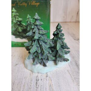 Vintage O'well heritage pine tree valley accessory village Xmas